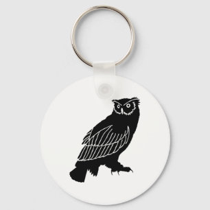 Chaveiro Owl Silhouette