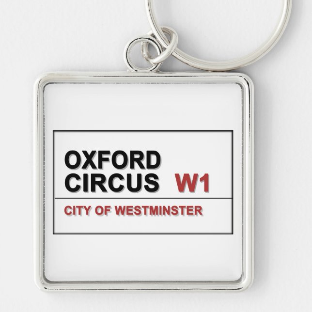 Chaveiro Oxford Circus Lodon Inglaterra (Frente)