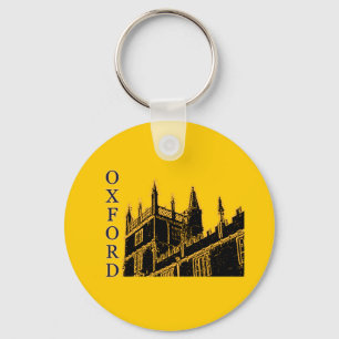 Chaveiro Oxford Inglaterra 1986 espirais de construção Brow