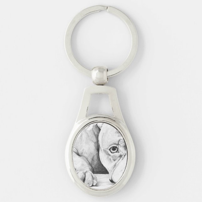 Chaveiro Pacientemente Esperando (Frente)