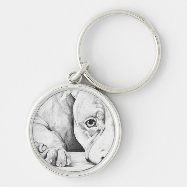 Chaveiro Pacientemente Esperando (Frente)