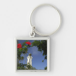 Chaveiro Pacífico Sul, Polinésia Francesa, Taiti. Hibisco 3