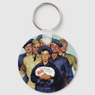 Chaveiro Pacote de Willie Gillis em casa