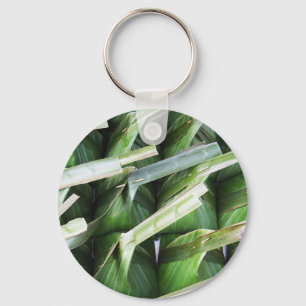 Chaveiro Pacotes de Folha de Banana Embalados