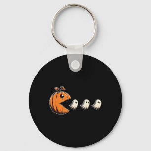 Chaveiro Pacween Abóbora Divertida de Halloween Fantasma Ch
