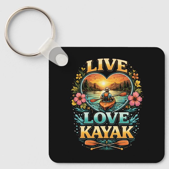 Chaveiro Paddle Into the Sunset (Frente)