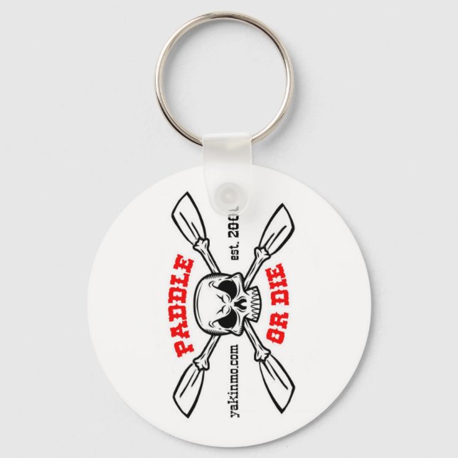 Chaveiro Paddle or Die Yakinmo.com Keychain (Frente)