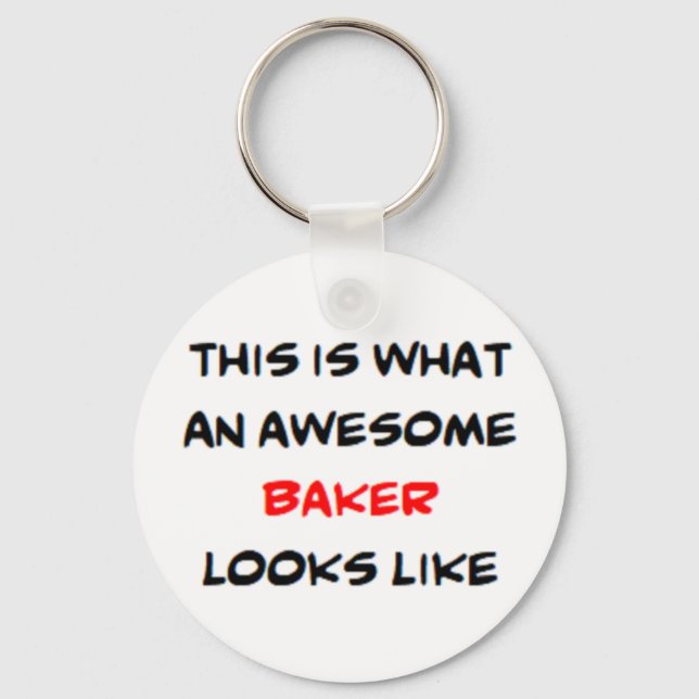 Chaveiro padeiro, incrível (Frente)