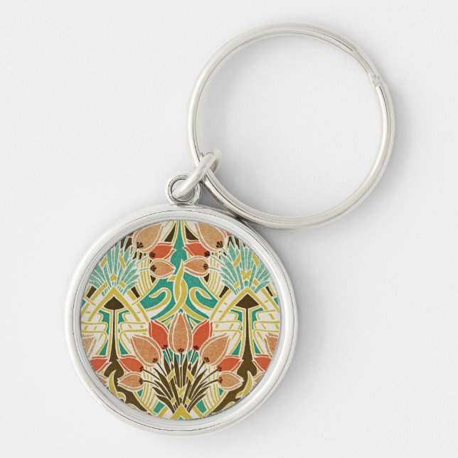 Chaveiro Padrão Art Nouveau #11 (Frente)