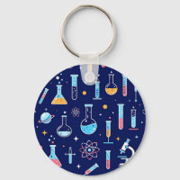 Padrão Colorido de Laboratório de Ciências Química