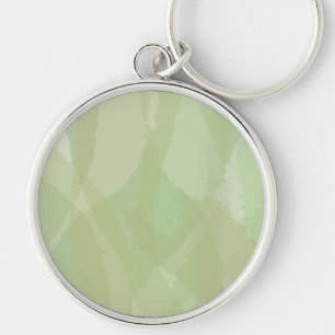 Chaveiro Padrão de abstrato de cor de água verde, legal e d