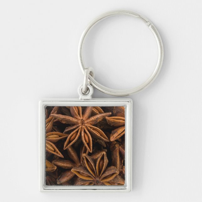Chaveiro Padrão de Anise Stars (Frente)