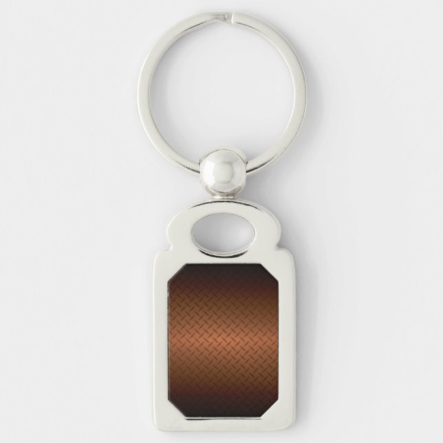 Chaveiro Padrão de aparência de diamante preto para Fade de (Frente)