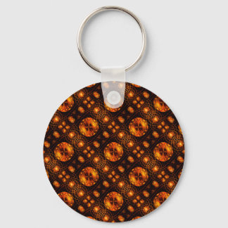 Chaveiro Padrão de Arte Abstrata Boho Elegante Moderno Dour