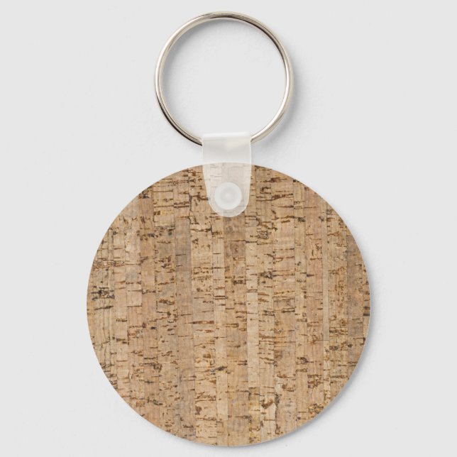 Chaveiro Padrão de carvalho de Cork (Frente)