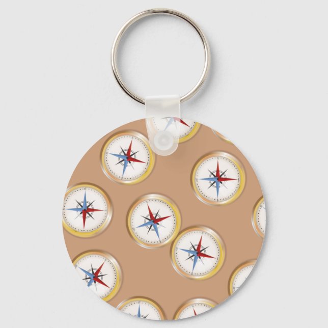 Chaveiro Padrão de Compass Magnético (Frente)