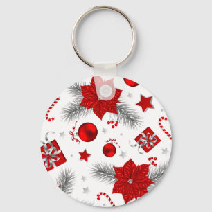 Chaveiro Padrão de decoração de Natal