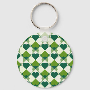 Chaveiro Padrão de Dia de Patrick