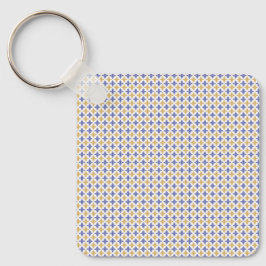 Chaveiro Padrão de Flor