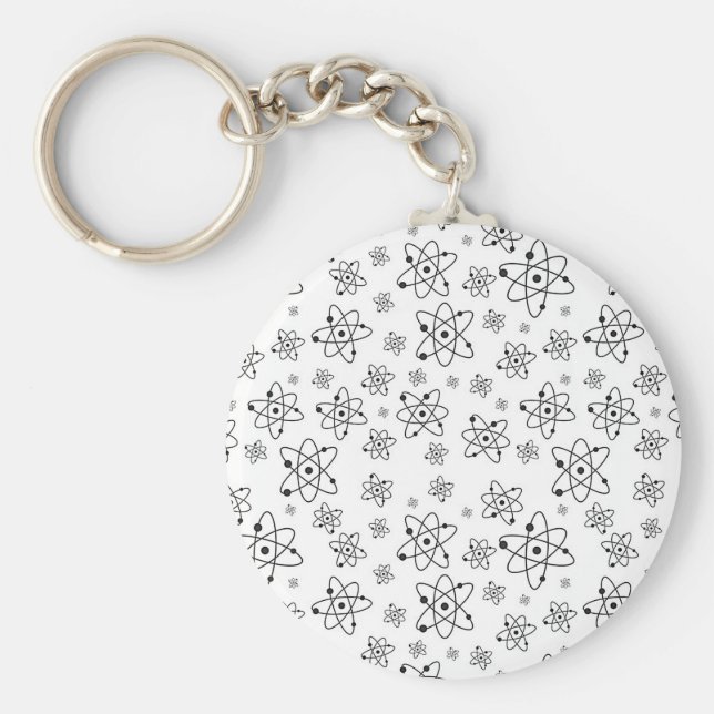 Chaveiro Padrão de Idade Atômica Retroativa dos Átomos (Frente)