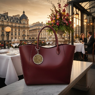 Chaveiro Padrão de Impressão de Cheetah