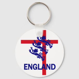 Chaveiro Padrão de Inglaterra e cruz reais de St George