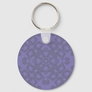 Chaveiro padrão de lavanda