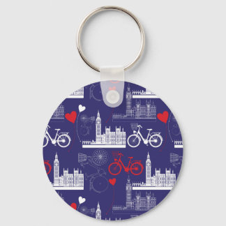 Chaveiro Padrão de Marcas de Londres