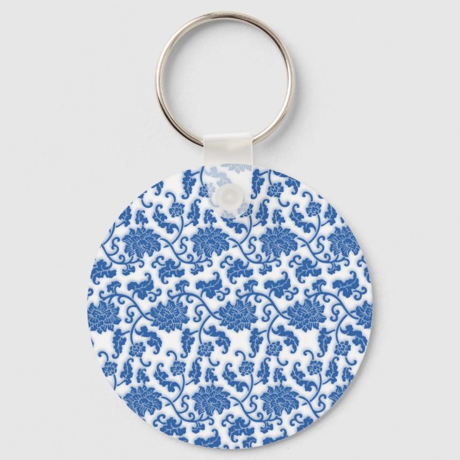 Chaveiro Padrão de porcelana chinês (Frente)