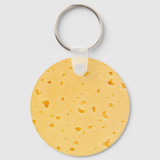Chaveiro Padrão de Textura de Queijo