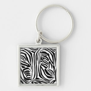 Chaveiro Padrão de zebra