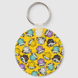 Chaveiro Padrão do Conjunto de Dados D20