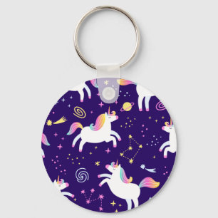 Chaveiro Padrão do Unicorn Fan Club