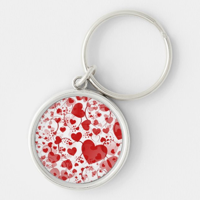 Chaveiro padrão HEART ART 7 (Frente)