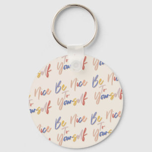 Chaveiro Padrão Motivacional Colorido