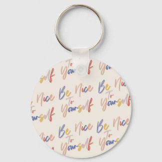 Chaveiro Padrão Motivacional Colorido