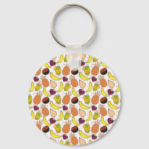 Chaveiro padrão uniforme de fruta Padrão da superfície