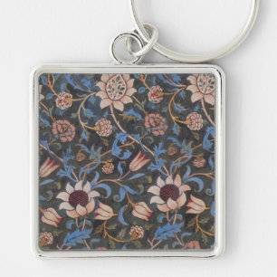 Chaveiro Padrão William Morris Evenlode: Vintage Temperamen