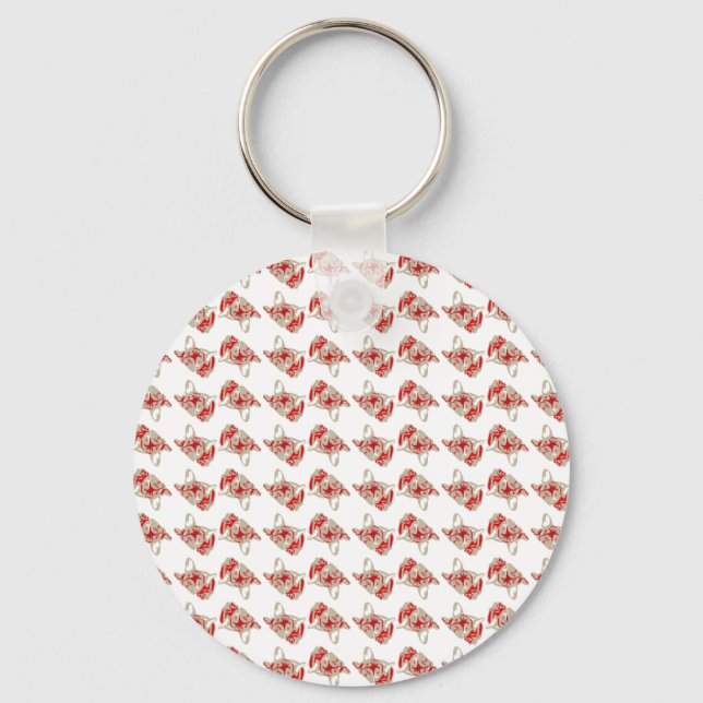 Chaveiro Padrões Buldogue (Frente)