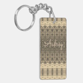 Chaveiro Padrões de herança de Cinzas cremosas