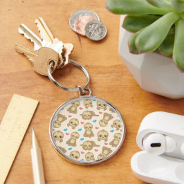 Chaveiro Padrões De Laminhas, Laminhas Cutas, Corações