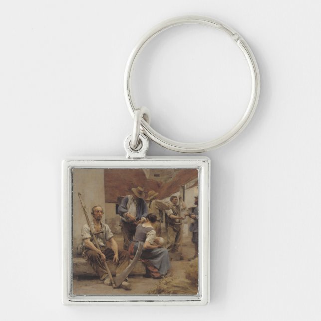Chaveiro Pagando as ceifeira, 1882 (Frente)