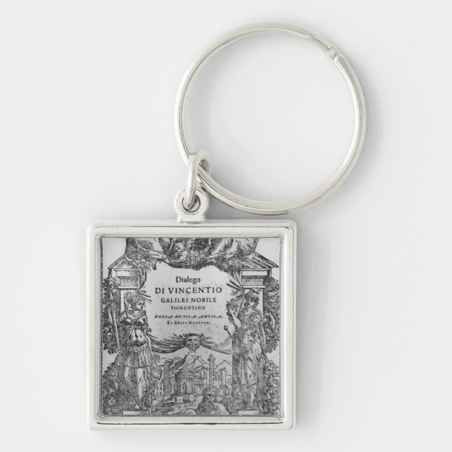 Chaveiro página 'de Della Musica Antica e de della Moderna (Frente)