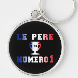 Chaveiro Pai #1 de Le Père Numero 1 no dia dos pais franc