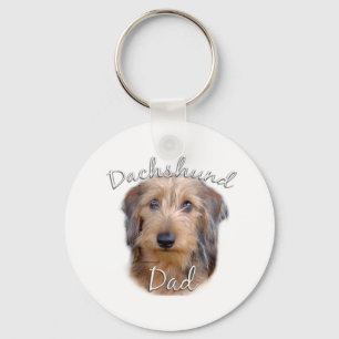 Chaveiro Pai 2 de Dachshund (com fios)