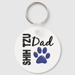 Chaveiro Pai 2 de Shih Tzu