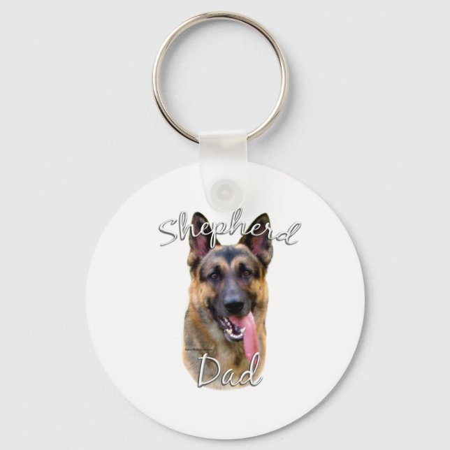 Chaveiro Pai 2 do german shepherd (Frente)