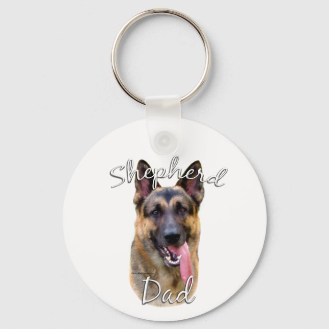 Chaveiro Pai 2 do german shepherd (Frente)