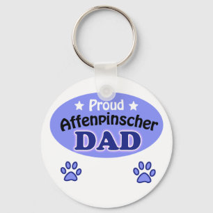 Chaveiro Pai Affenpinscher Orgulhoso