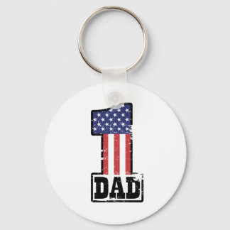 Chaveiro Pai Americano Número Um